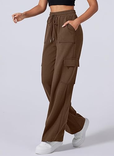 Brown Unisex Pocket Cargo Trouser