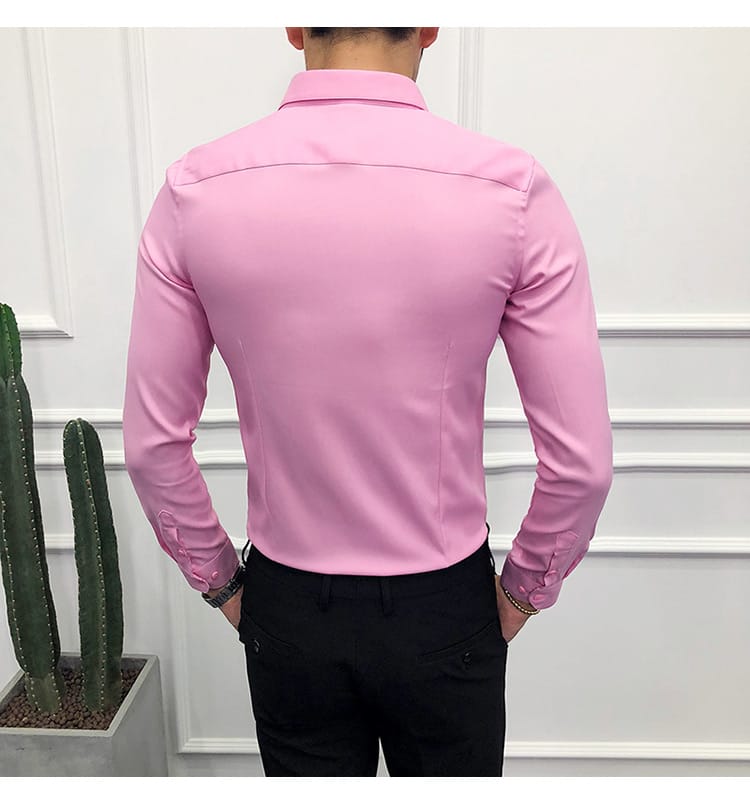Men's Premium Pink Formal Shirt