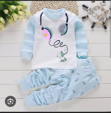 Sky Headphone Printed Kids Winter Suit ( Each )