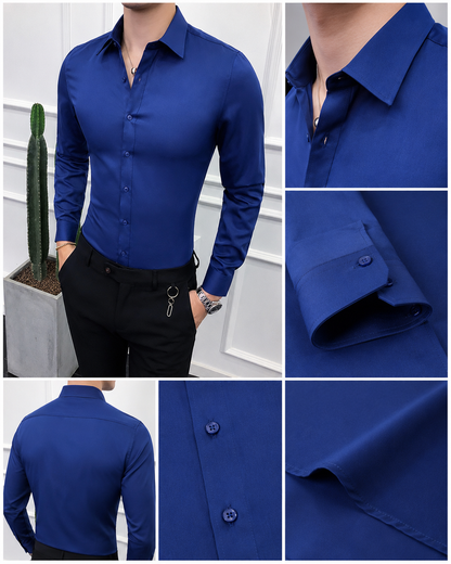 Men's Premium Blue Formal Shirt