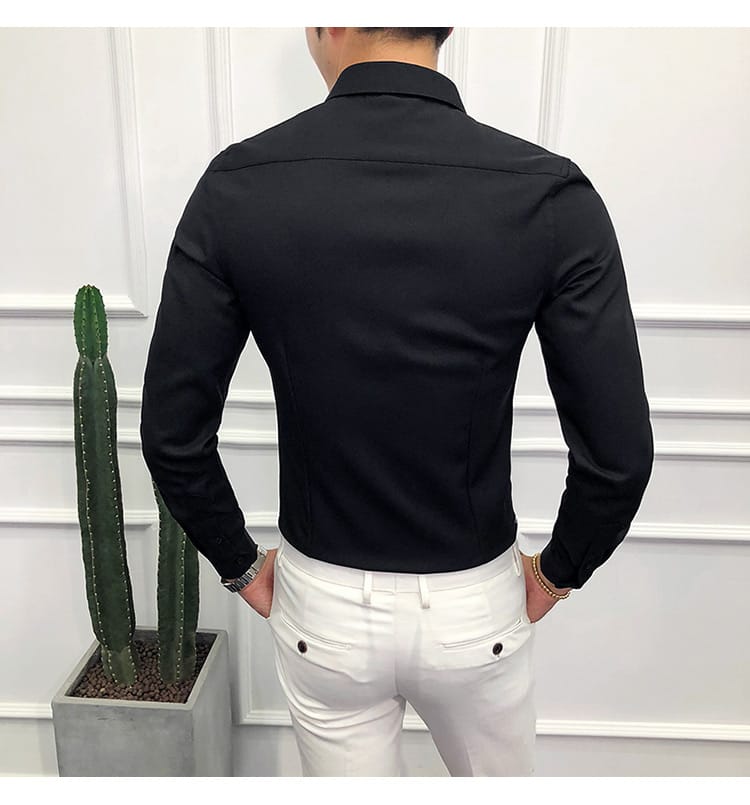 Men's Premium Black Formal Shirt