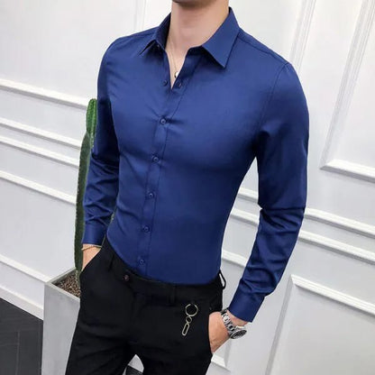 Men's Premium Blue Formal Shirt