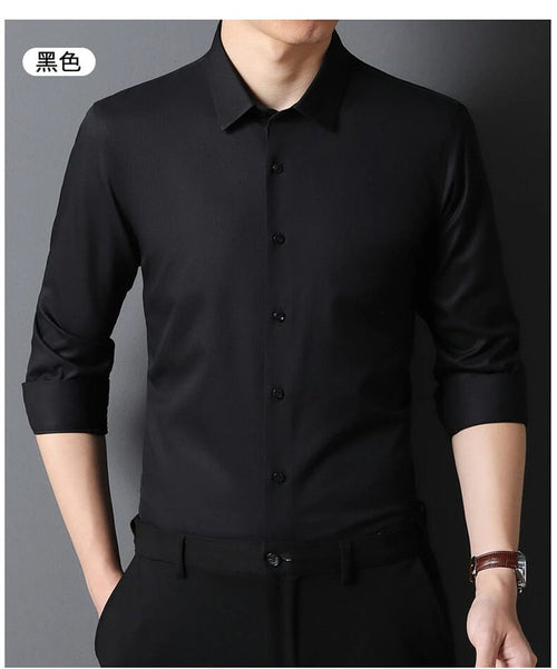 Men's Premium Black Formal Shirt